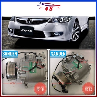 Honda Civic FD 1.8 Aircon Compressor  Shopee Malaysia