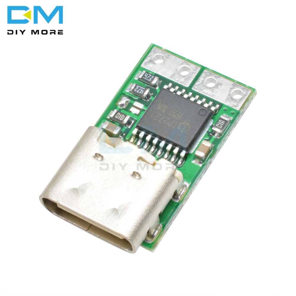 Type-C USB-C PD2.0 PD3.0 15V 20V To DC Fast Charge Trigger Polling Detector Notebook Power Supply Change Instrument Parts Module