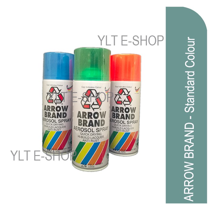 ARROW BRAND Spray Paint 400ml Standard Colour Part 1 Aerosol Spray