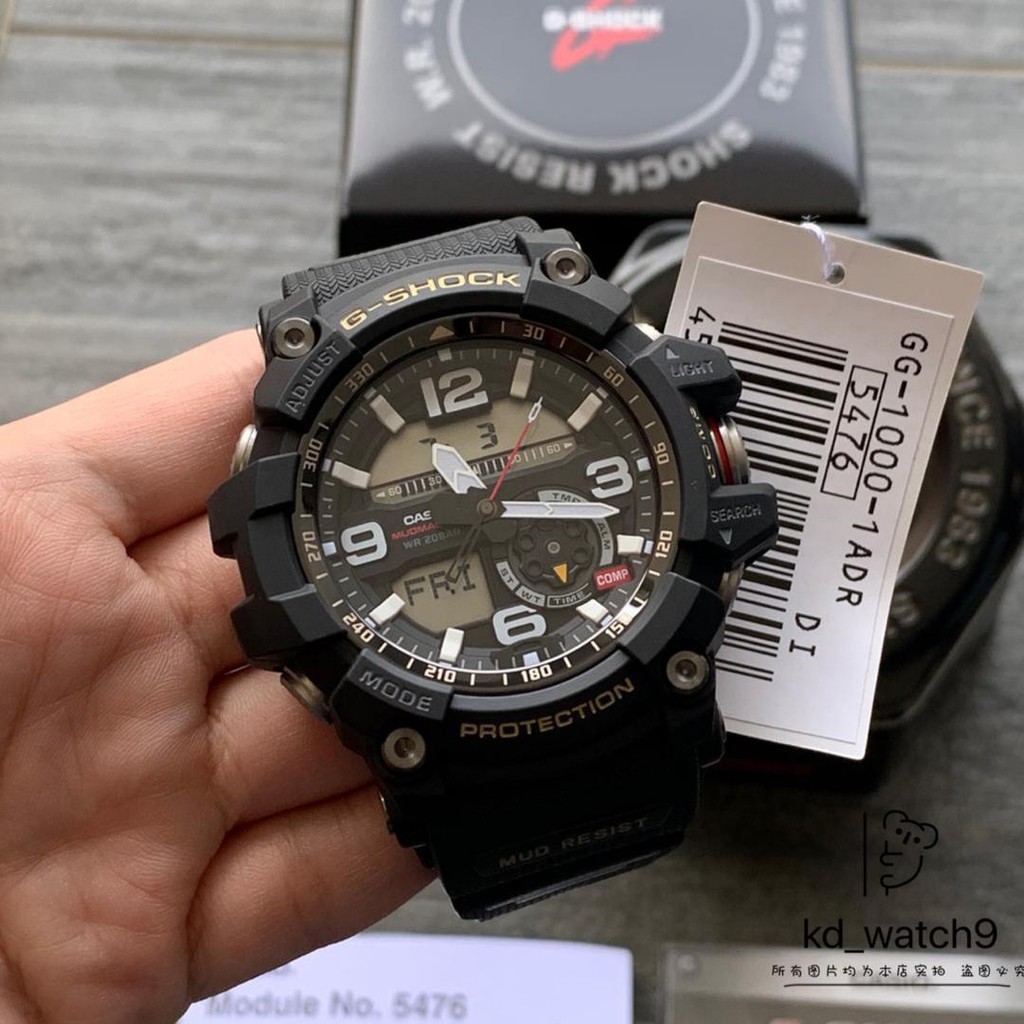 1years Warranty Casio G Shock Gg 1000 1a Original Mudmaster Men Youth Gg 1000 1adr Shopee Malaysia