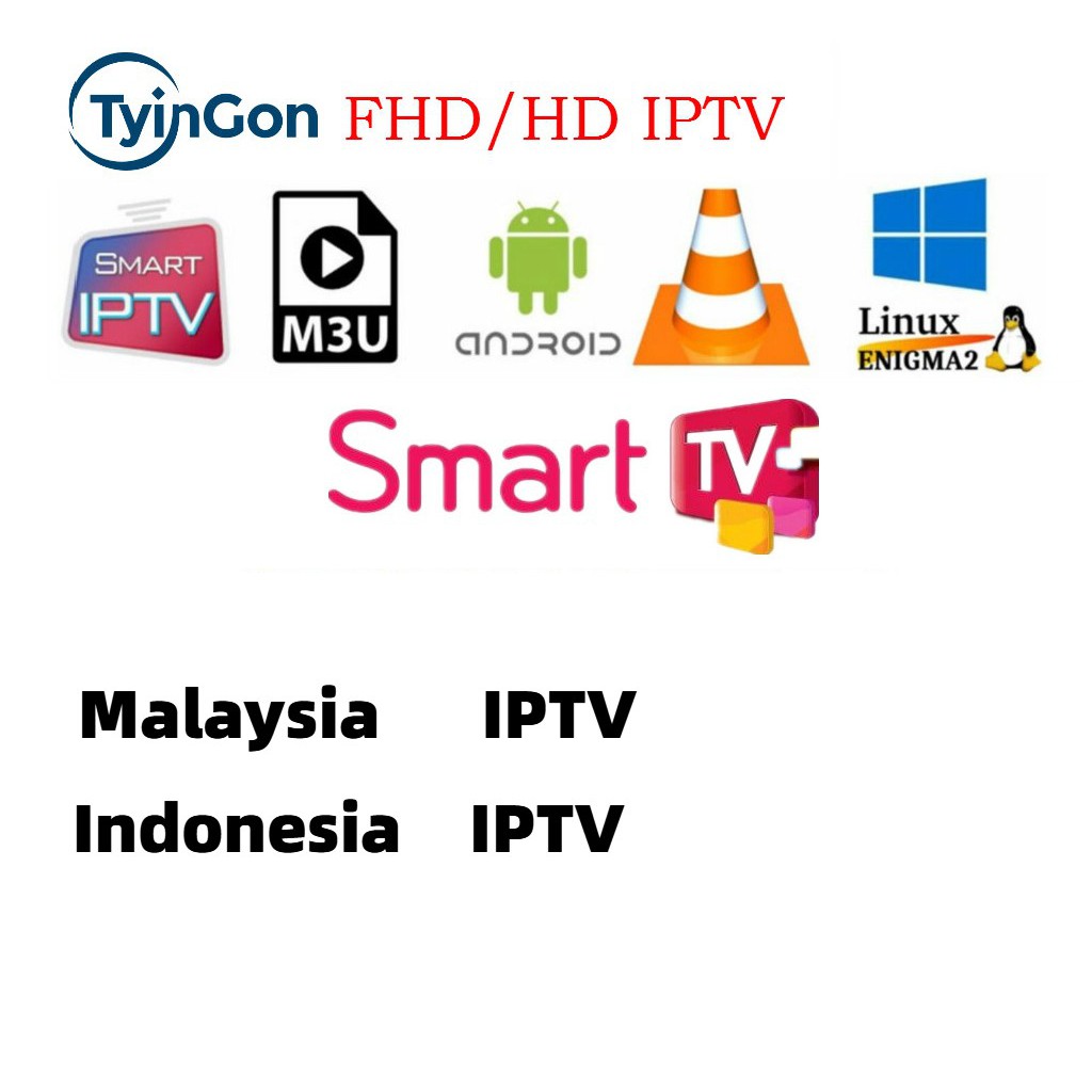 Tyingon 1 Year Asia Iptv Malaysia Iptv Singapore Iptv Indonesia Iptv Thailand Iptv M3u Android Device Smart Tv Or Phone Supported Shopee Malaysia