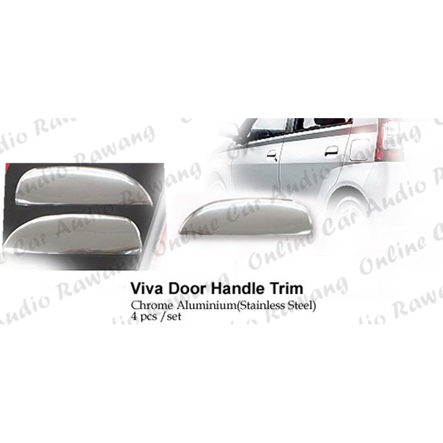 Perodua Viva Door Handle Trim / Door Handle Cover  Shopee 