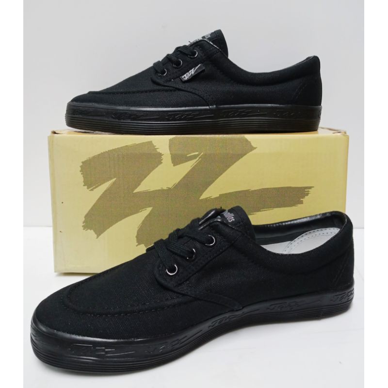 Pallas Jazz Black School Shoe Kasut Sekolah Pallas Hitam 407 001