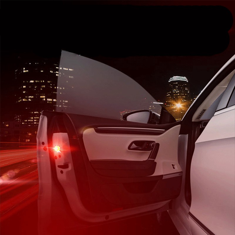 Universal Wireless Car Door Led Warning Light Shinning Blinking