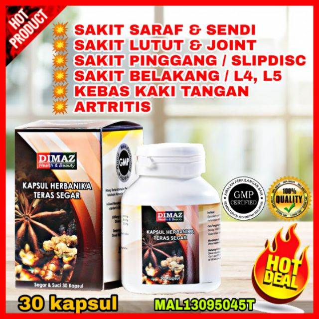 Joint Ubat Sakit Lutut Ubat Sakit Sendi Saraf Ubat Sakit Pinggang Sakit Belakang Slipdisc Kebas Arthritis Sakit Urat Shopee Malaysia