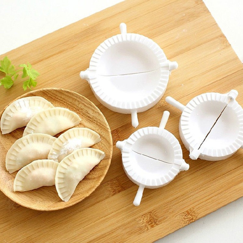 3pcs Dumpling Mold Pierogi Turnover Ravioli Empanada Dough Press Mould Maker Kitchen Dumpling