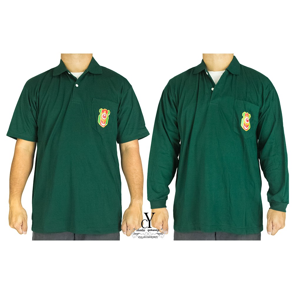 Cy 2907 School Uniform T Shirt Kadet Remaja Sekolah Krs Shopee Malaysia