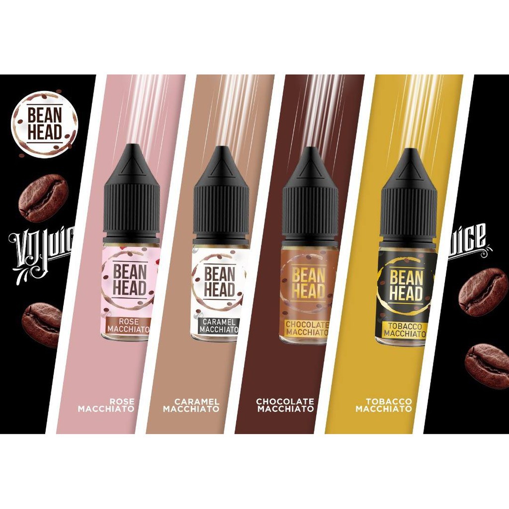 Bean Head SLT TBC Macchiato/Chocolate Macchiato/Caramel Macchiato/Rose