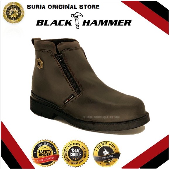 kasut safety boot black hammer