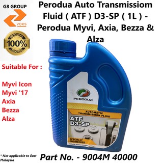 Perodua Auto Transmission Fluid ( ATF ) D3SP ( 1L )  Perodua Myvi