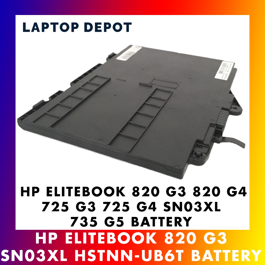 Hp Elitebook 725 G4 725 G3 735 G5 0 G3 0 G4 Hstnn I42c Sn03xl 11 4v 44wh Original Replacement Battery Shopee Malaysia