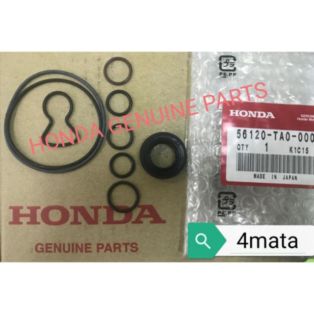 Honda Power steering pump repair seal kit ACCORD TA0 Shopee Malaysia
