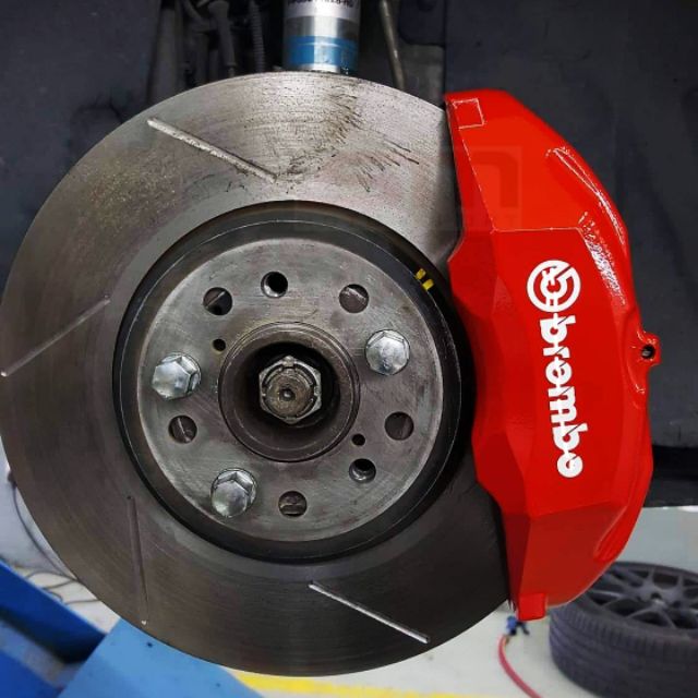 Peugeot Brake Caliper Painting RED with custom Brembo Logo | Shopee ...