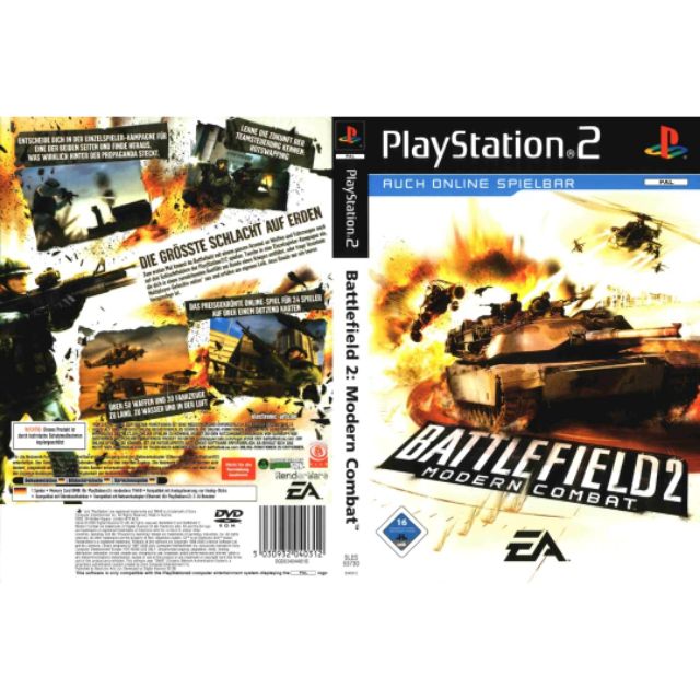 playstation 2 battlefield 2 modern combat