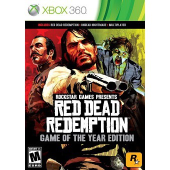 Xbox 360 Red Dead Redemption Game Of The Year Edition Shopee Malaysia