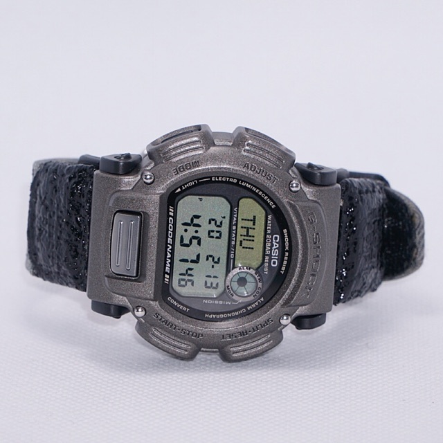 casio orange strap watch