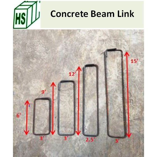 Besi Link Concrete Beam Link  Shopee Malaysia