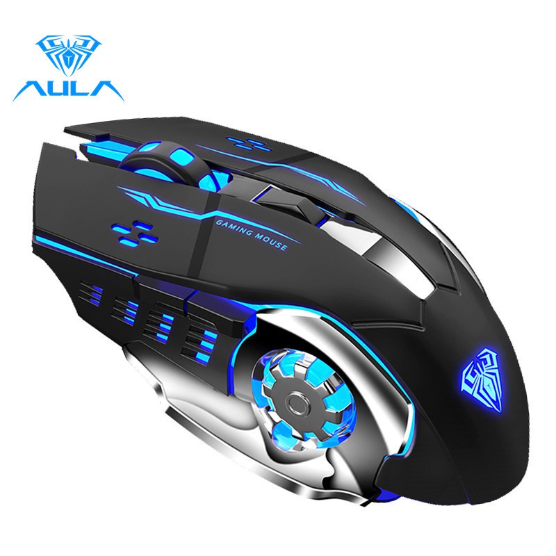 AULA SC100 Wireless Mouse 800mAh Rechargeable Gaming Mouse for Computer