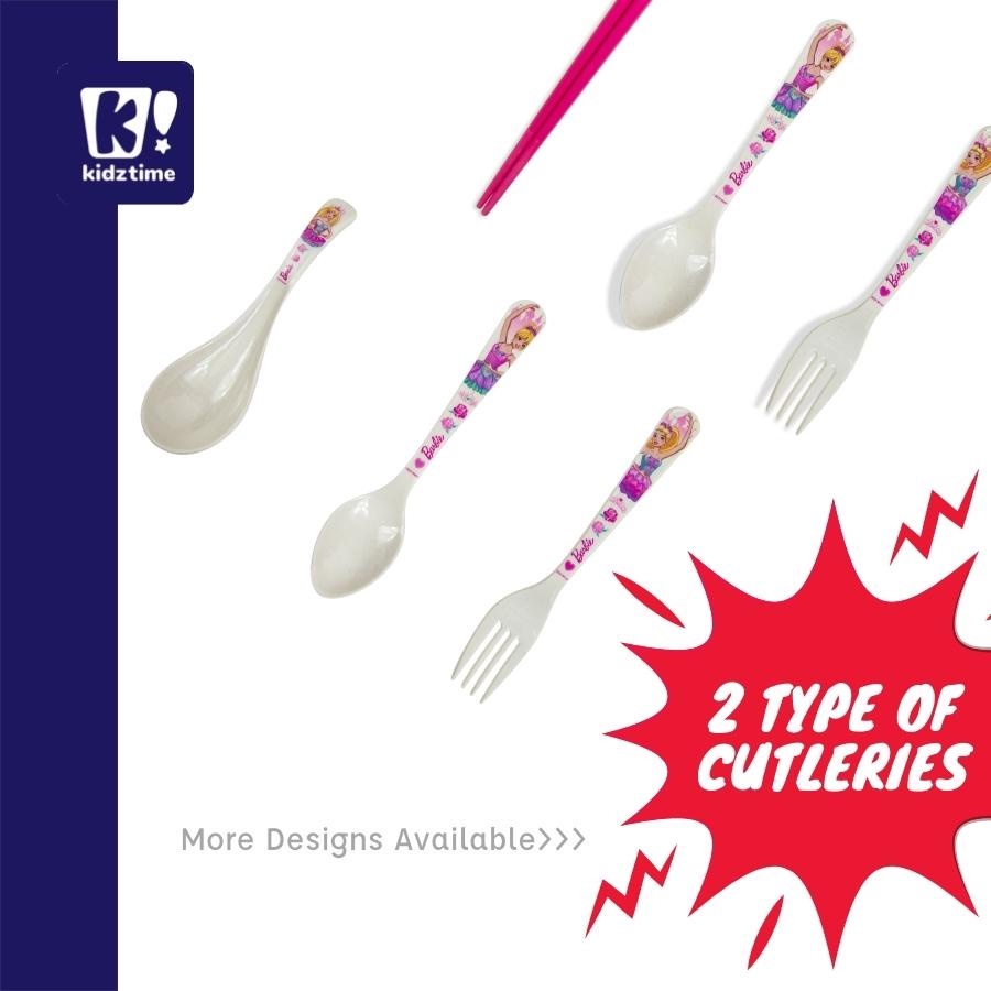 barbie cutlery set