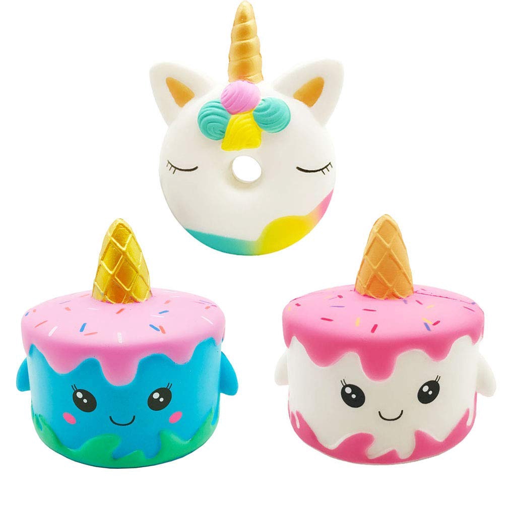 unicorn jumbo squishy