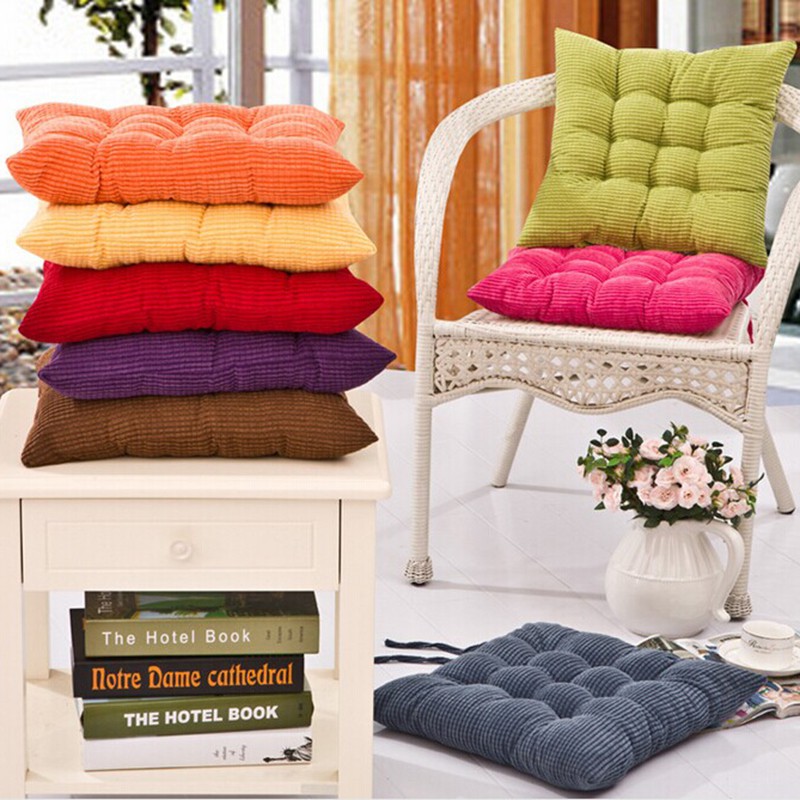 Corn Velvet Rectangular Bench Cushion Classroom Office Plush For