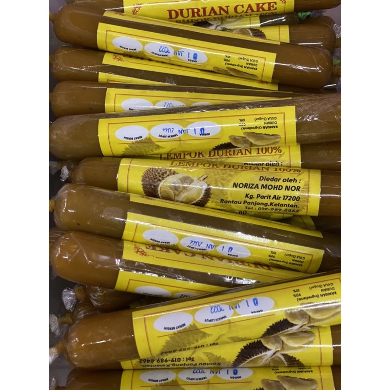 LEMPUK DURIAN ORIGINAL(DURIAN CAKE)