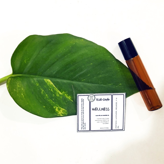 KID-SAFE // Wellness Roll-On // PreDiluted Essential Oil Blend (10ml)