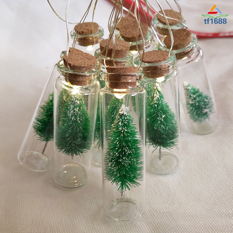 Led String Lights Copper Wire Christmas Tree Wishing Bottle String