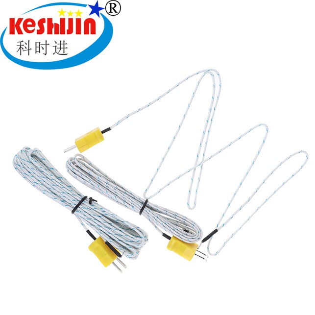 1pcs High Quality Wire Temperature Test K Type Tp 01 Thermo Sensor Probe For Tm 902c Tes 1310 1m Shopee Malaysia