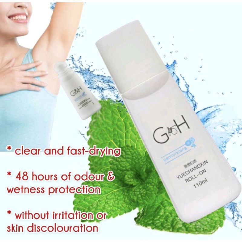 Amway G&H PROTECT+ Deodorant & AntiPerspirant RollOn 100ml