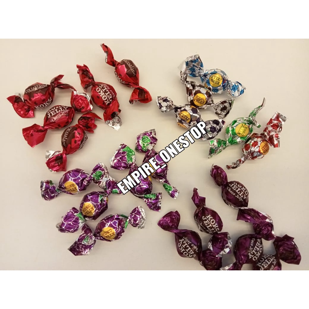 (HALAL) COCOALAND KOKO JELLY CANDY | ( 10 PCS ) | RAISIN / ALMOND ...