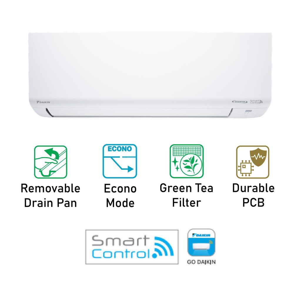 Daikin FTKF Series (R32) Standard Inverter Aircond With Built-in Wifi ...