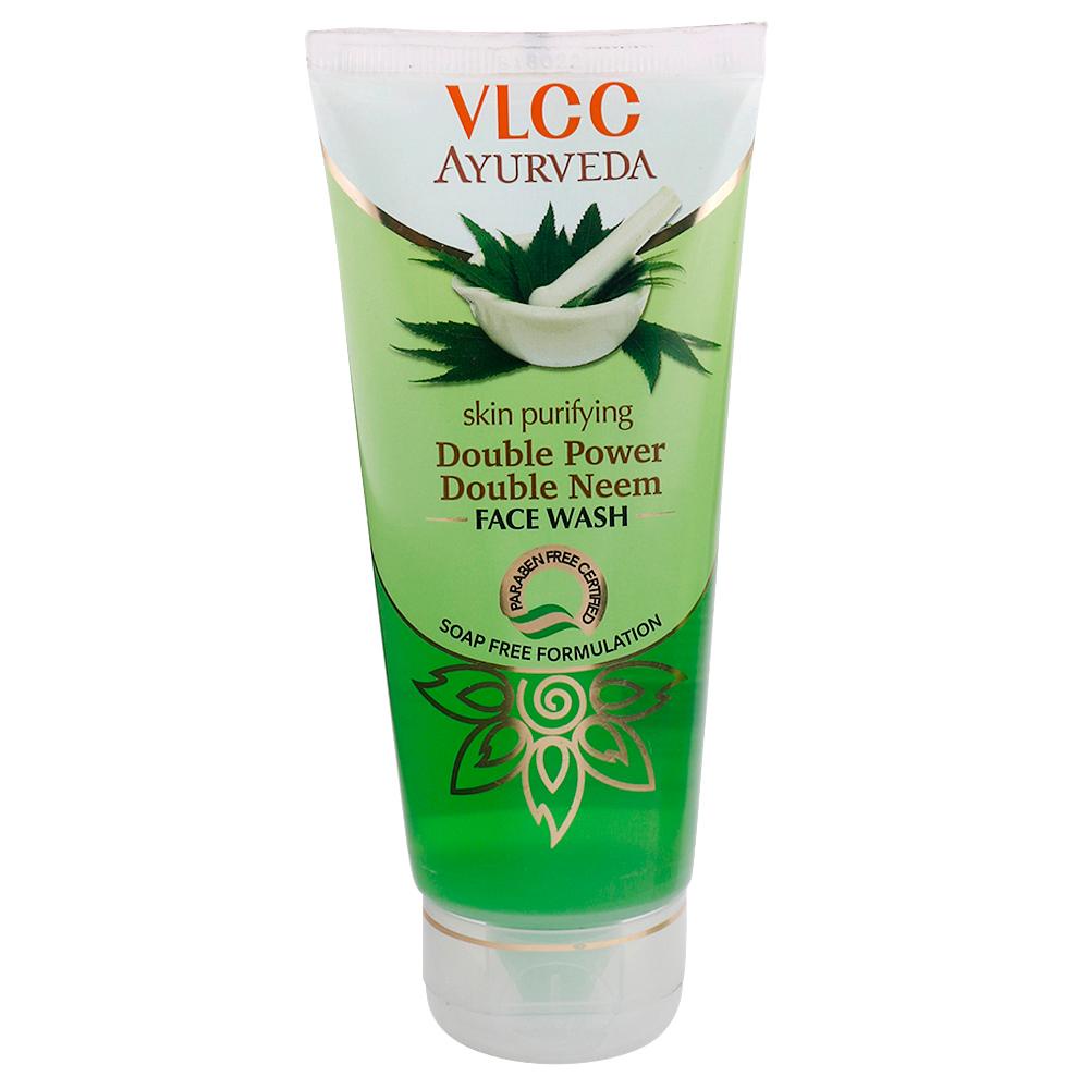VLCC Ayurveda Double Power Double Neem Skin Purifying Face Wash 100 ml