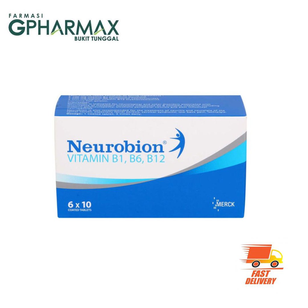 NEUROBION VITAMIN B1,B6,B12 (6X10'S) Shopee Malaysia