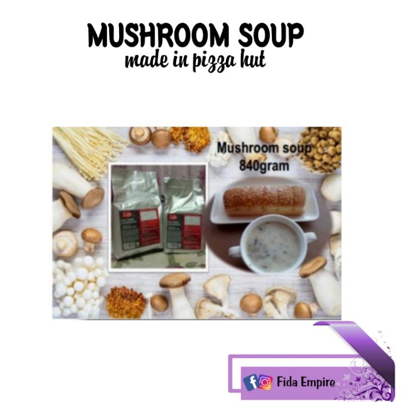 Mushroom Soup Sup Cendawan Shopee Malaysia