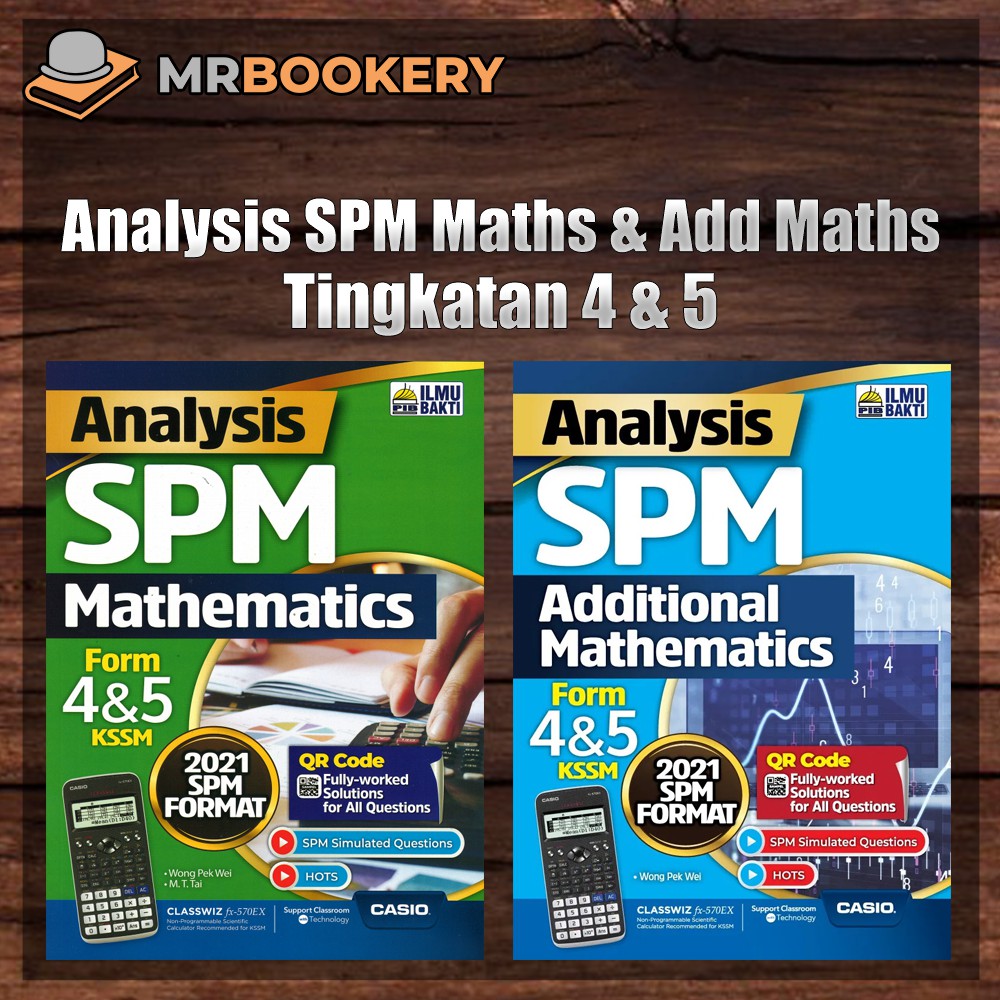 [MrBookery] Buku Latihan : Analysis SPM Mathematics & Additional ...