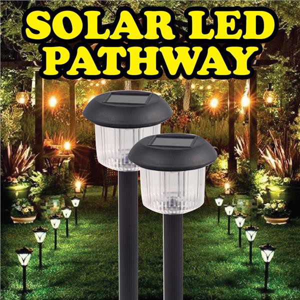 Solar Bright Led Mini Spotlight Lawn Walkway Pathway Garden