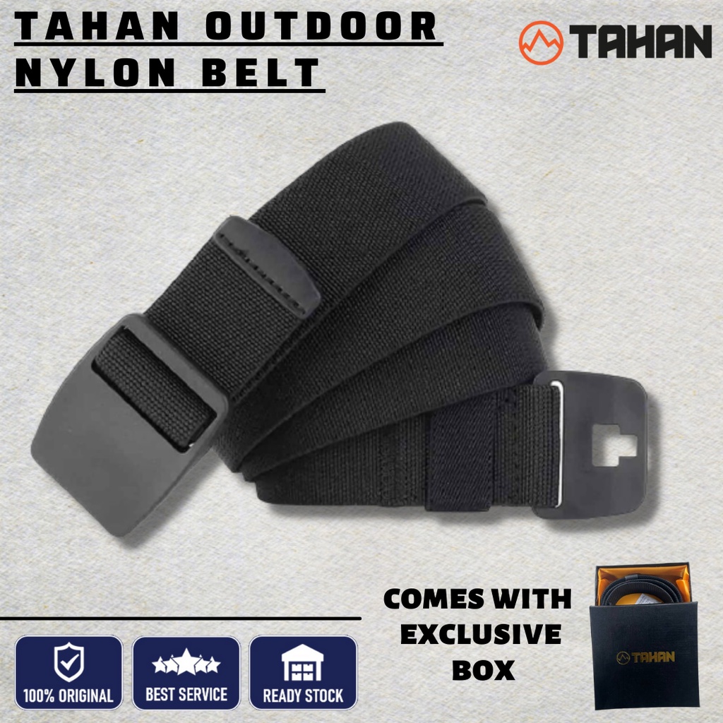 [READY STOCK] TAHAN Outdoor Nylon Belt With Box | Shopee Malaysia
