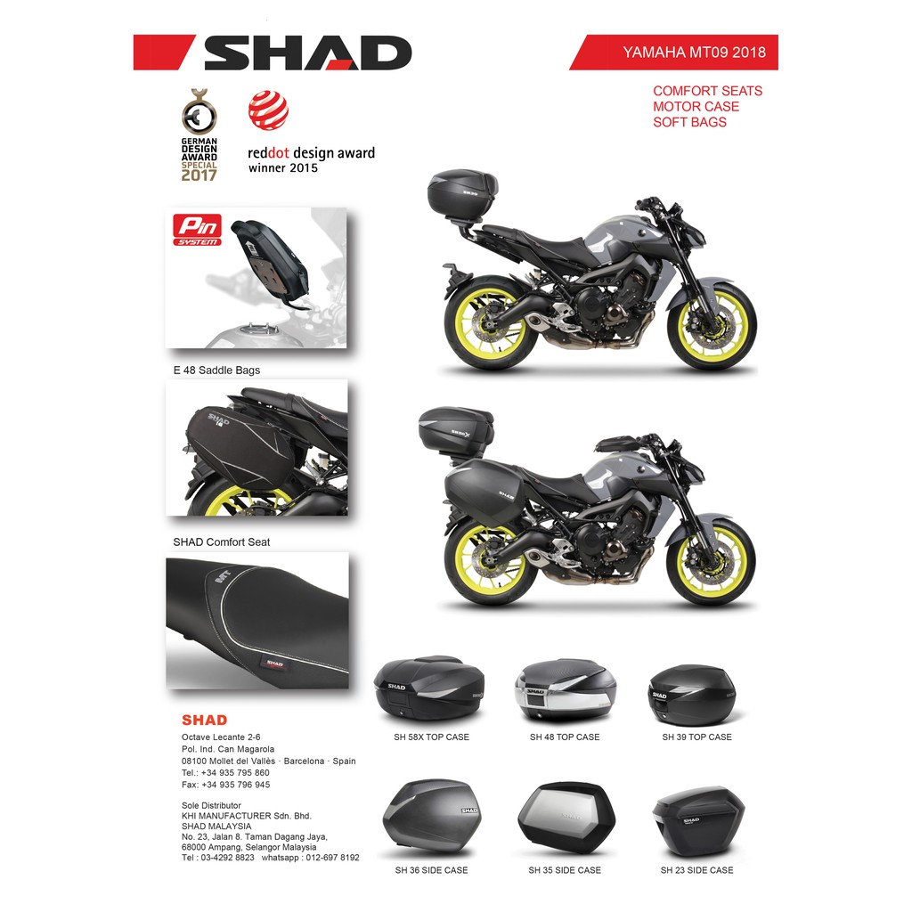 yamaha mt 09 side bags