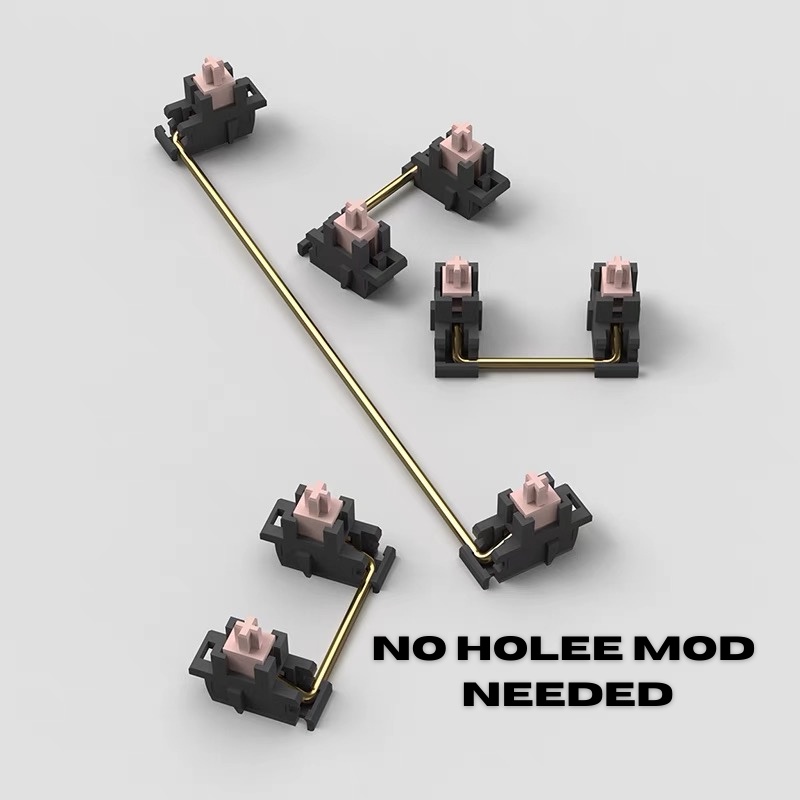 FL CMMK plate mounted stabilizer for mechanical keyboard stabilizer pcb