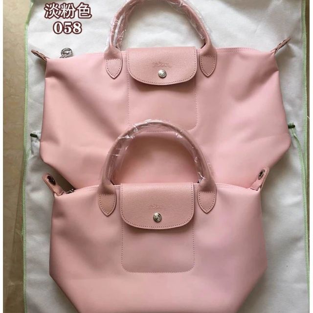 longchamp le pliage neo pink