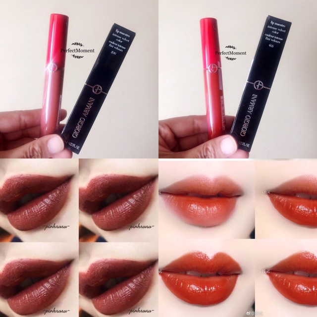 giorgio armani lip maestro 405 review