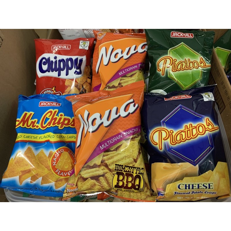 JacknJill Piattos/Nova/Chippy/Mr.Chips Philippines Shopee Malaysia