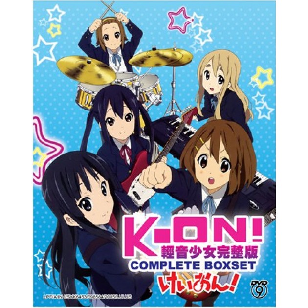 K-ON! Complete Season 1+2+Movie+5 Ova Anime DVD 轻音少女 | Shopee Malaysia