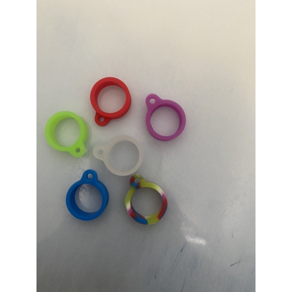 4Pcs 16mm silicon Landyart Vape/pod Ring accessories dengan 5warna