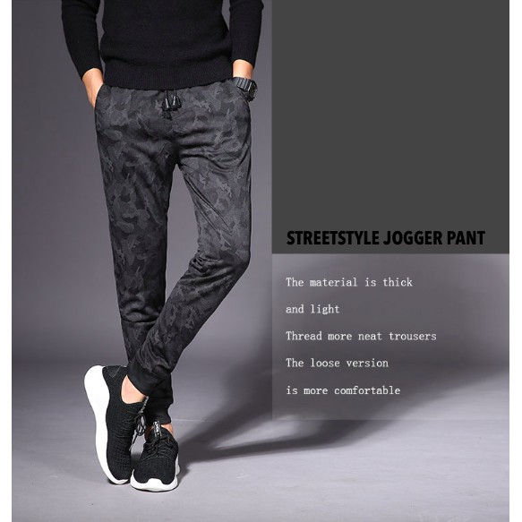 Mens Loose Casual Trousers Comfy Trackpants Jogging Dance Sport