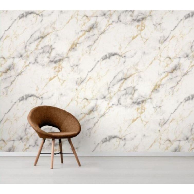 Korea Wallpaper 6 Colors Marble Stone Design Shopee Malaysia