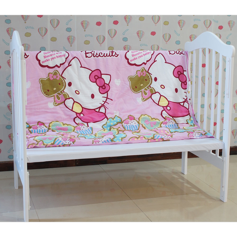 hello kitty baby crib set