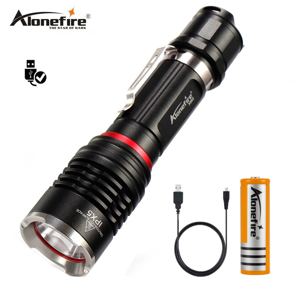 AloneFire X960 High Power Cree L2 LED Flashlight ...