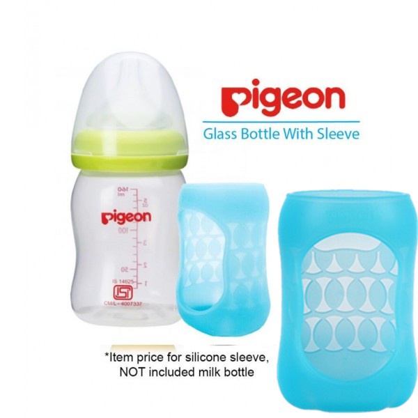 Pigeon Silicone Sleeve For Bottle Glass (WideNeck) Shopee Malaysia